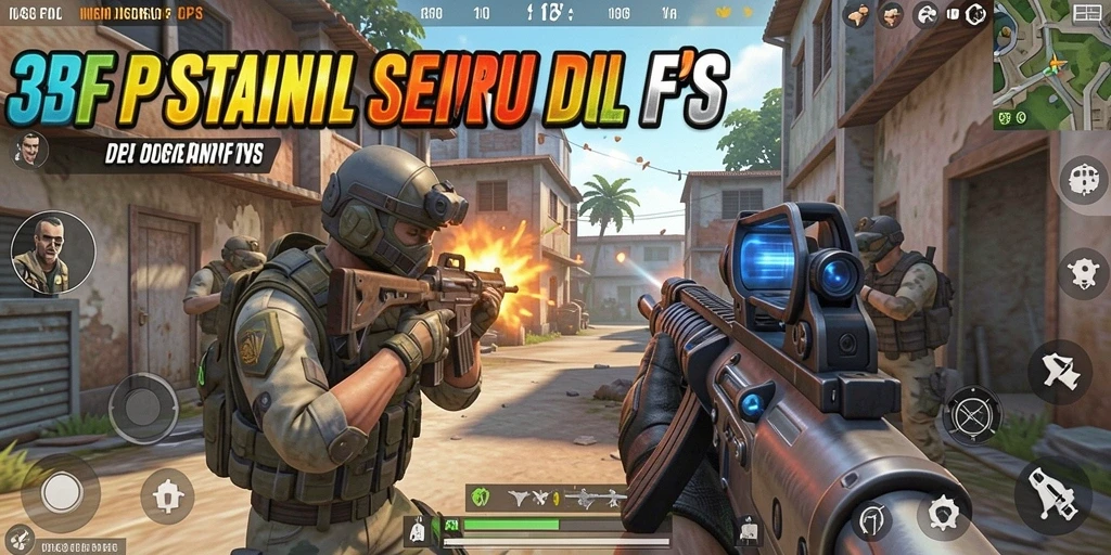 Gameplay seru 33L dengan aksi tembak-menembak yang mendebarkan.