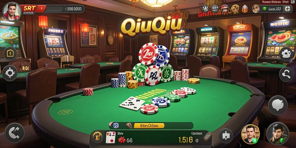 Tampilan gameplay QiuQiu yang seru dari 5RT.