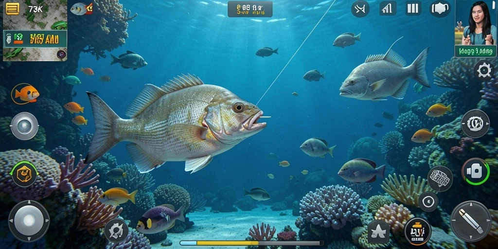 Tangkapan ikan besar dalam permainan 73K yang mendebarkan.