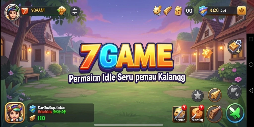 Gameplay seru dan santai dalam 7GAME yang membuat ketagihan.