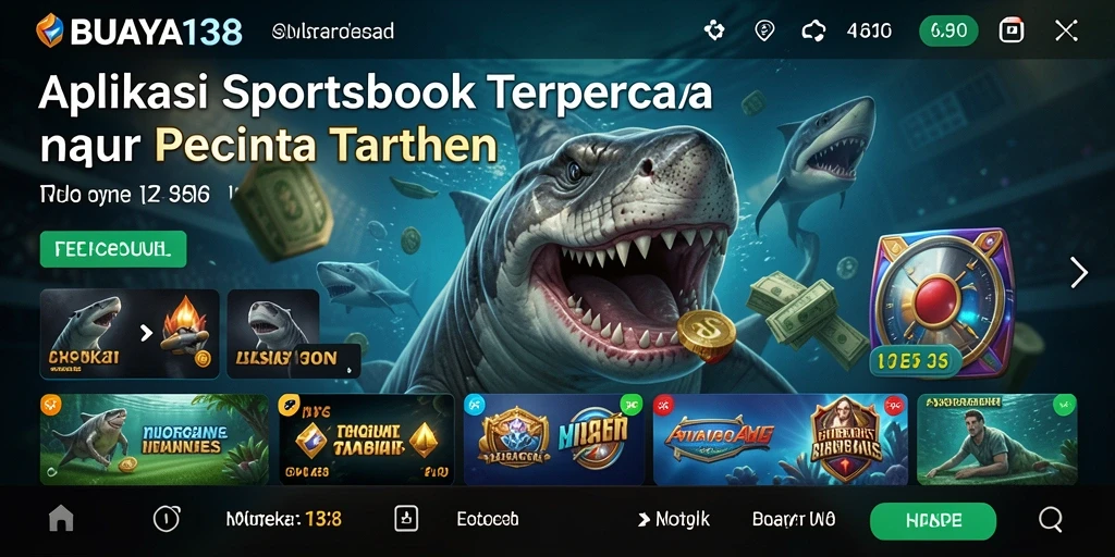 Tampilan menarik dari gameplay Sportsbook dalam BUAYA138.