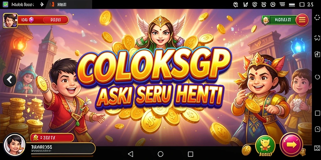 Screenshot gameplay COLOKSGP yang menampilkan aksi seru dan menegangkan.