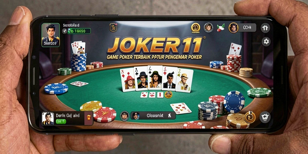Tampilan gameplay seru dan mendebarkan dalam JOKER11.
