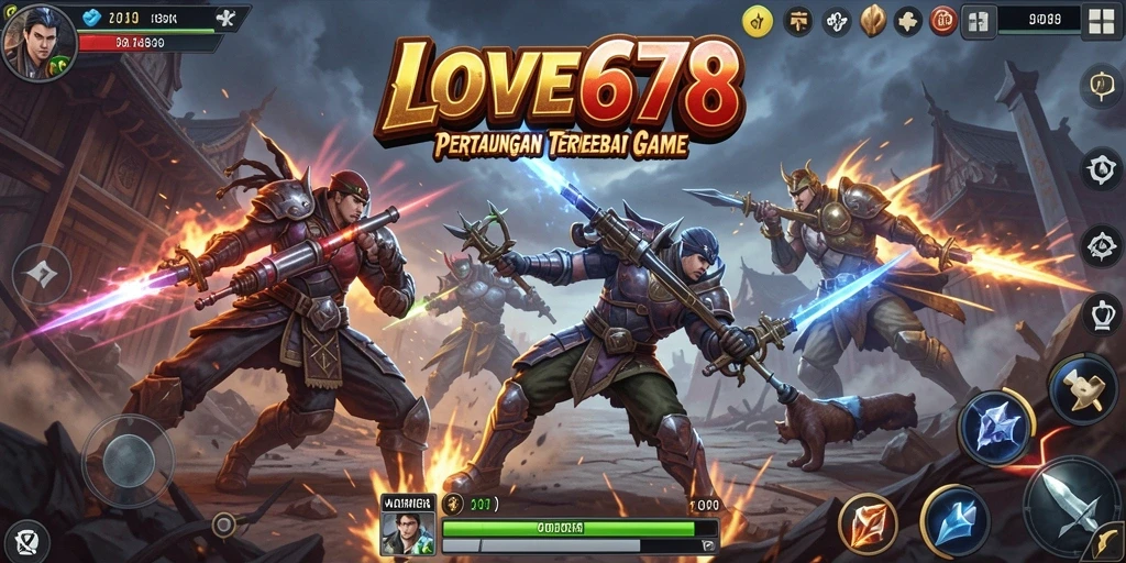 Menampilkan pertarungan seru antara karakter kuat di LOVE678.