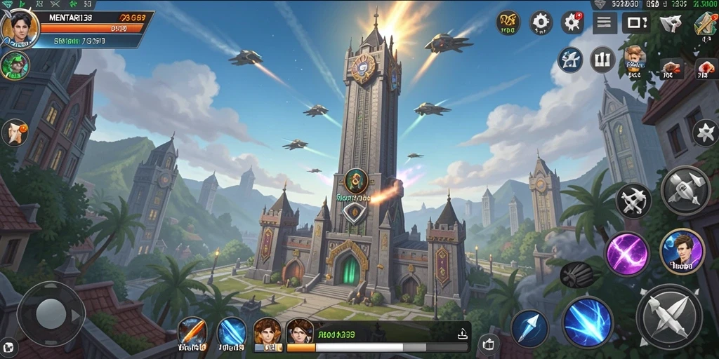 Tampilan gameplay MENTARI138 yang menegangkan dan strategis.