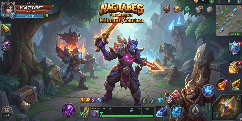 Gameplay seru dengan grafis menawan di NAGITABET.