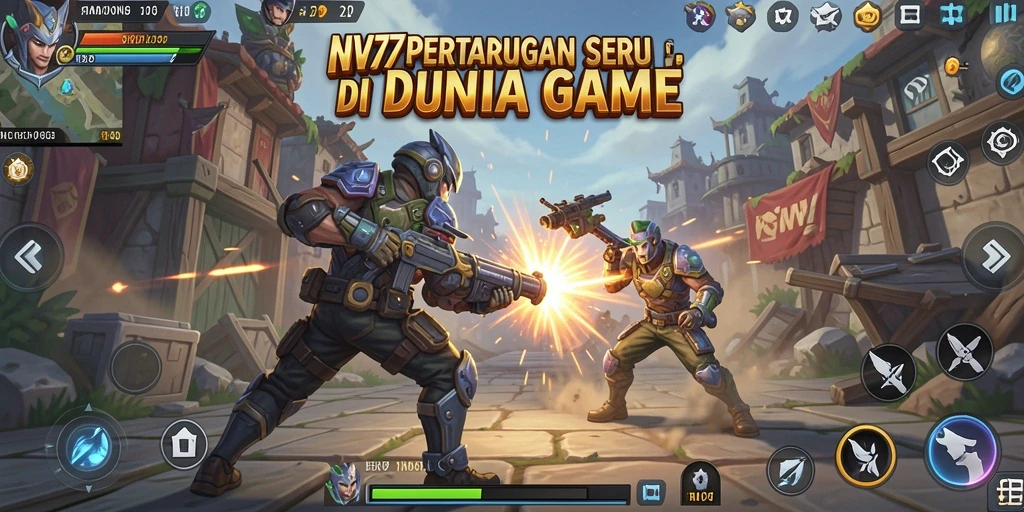 Tampilan gameplay NV77 yang menegangkan dan penuh aksi.