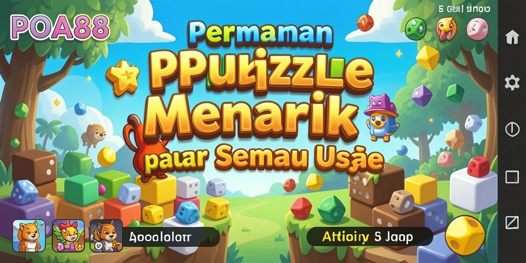 Tampilan seru gameplay POA88 dengan berbagai puzzle menantang.