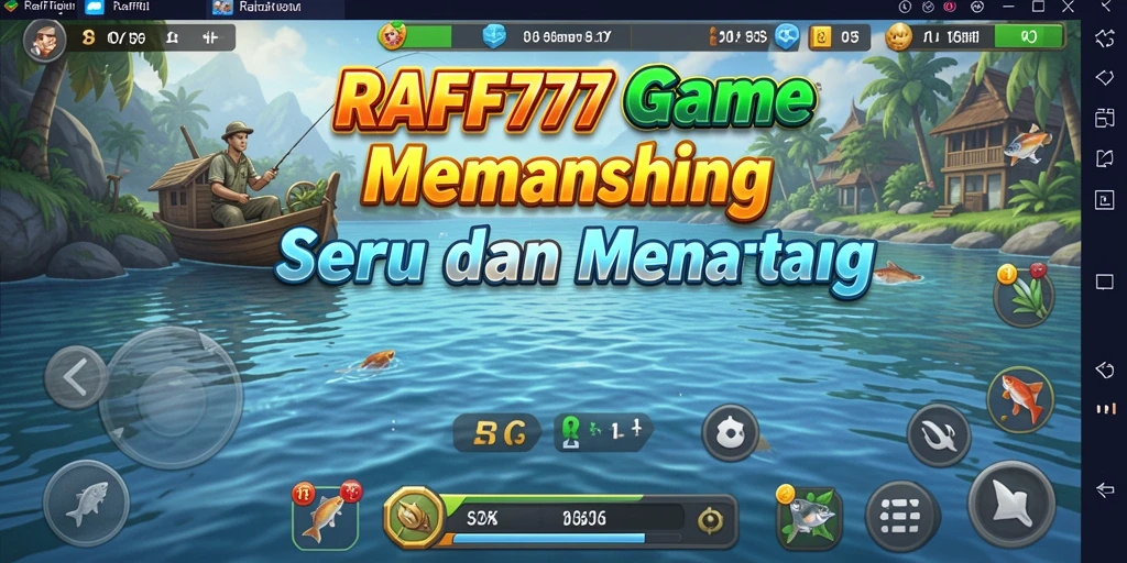 Tampilan menawan dari gameplay memancing di RAFFI777, penuh aksi dan keseruan.