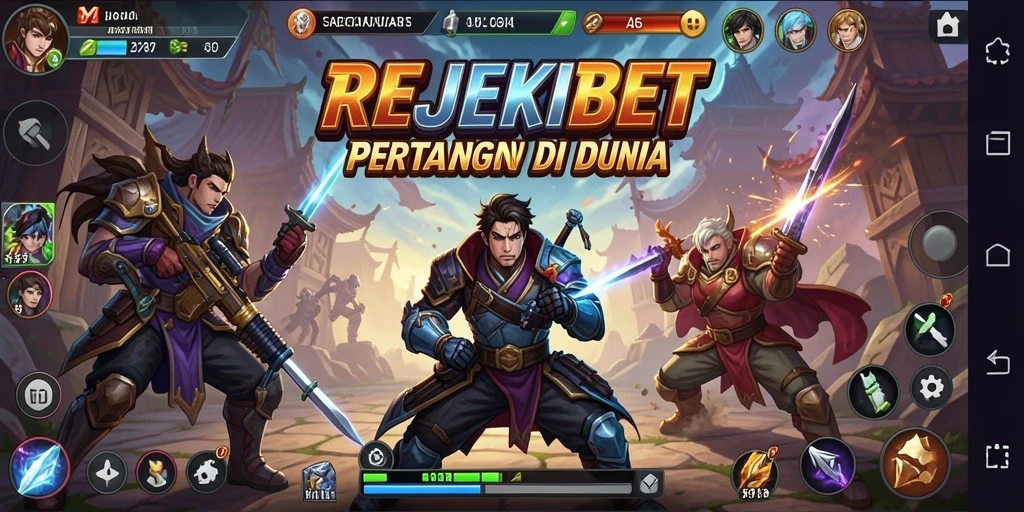 Tampilan exciting pertarungan di REJEKIBET dengan grafis menakjubkan.