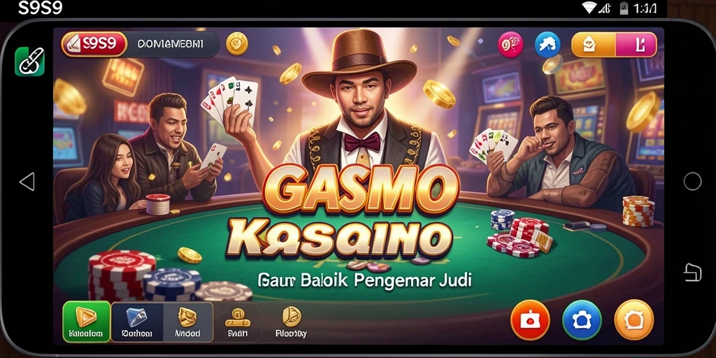 Tampilan gameplay kasino yang seru dan menghibur di S9S9.