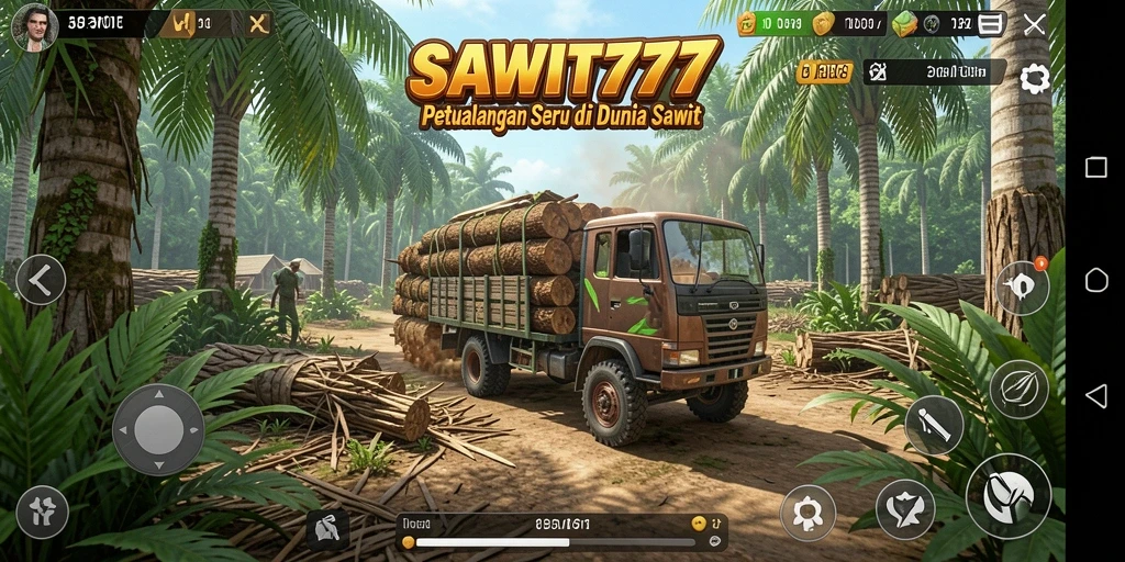 Screenshot gameplay SAWIT777 yang menunjukkan aksi petualangan seru.