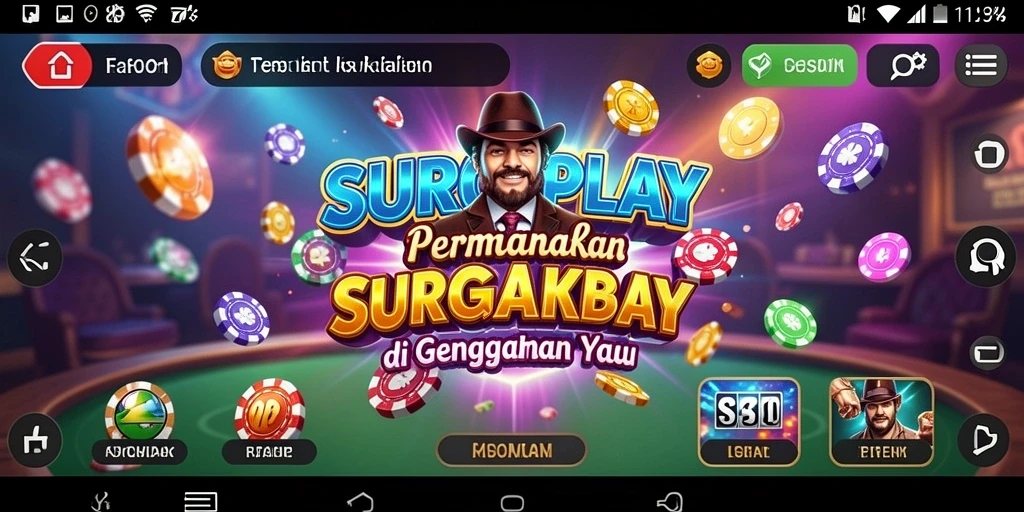 Tampilan gameplay SURGAPLAY yang menarik dan interaktif.