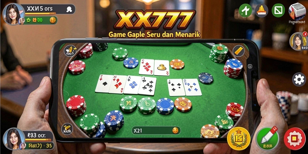 Tampilan gameplay XXX777 yang seru dan mendebarkan.